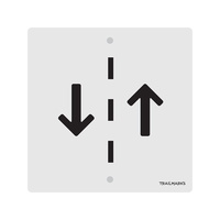 Two way direction arrow