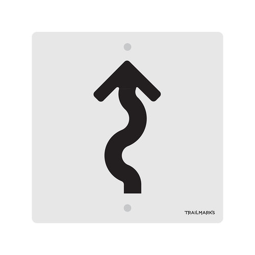 Left zigzag arrow