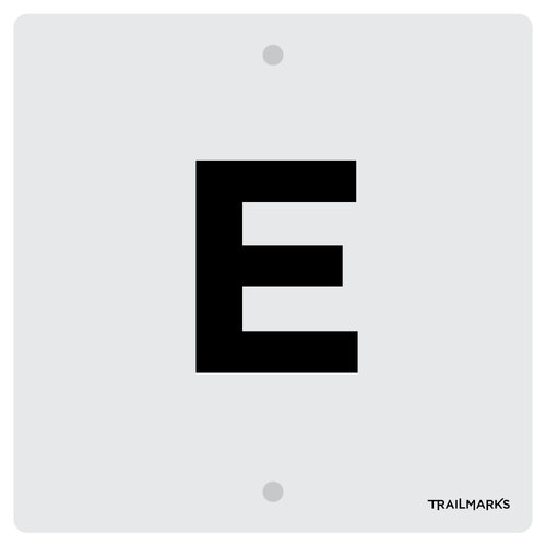 Letter E